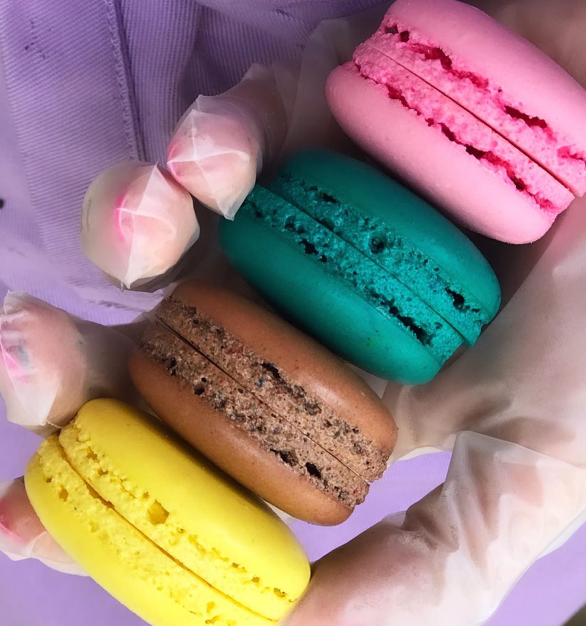 Macarons de elite, técnica francesa